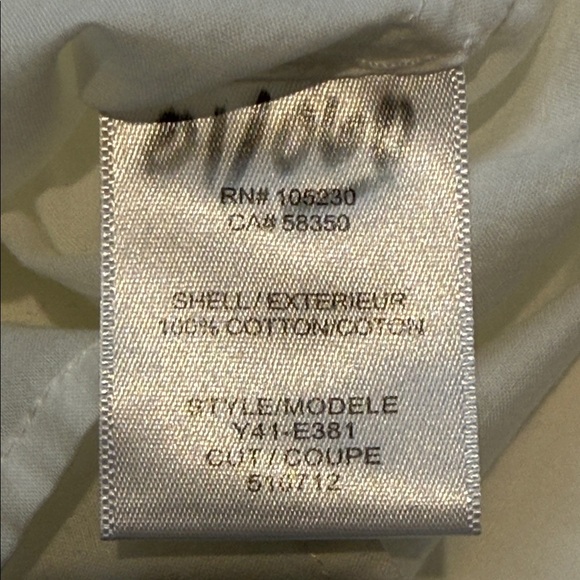 Equipment White Sleeveless Button-Down Shirt Size Extra Small - Picture 6 of 6